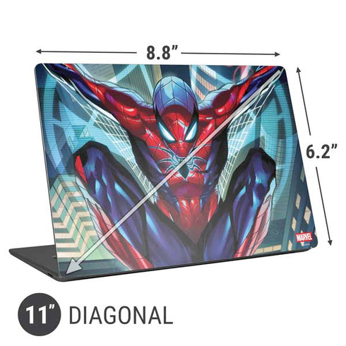 Marvel Spiderman Spiderman Armor MK IV Universal Laptop 11in (8.8 x 6.2in) Skin